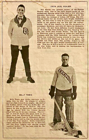 Louis Scaler & Bill Tobin 1923 Edmonton Eskimos
