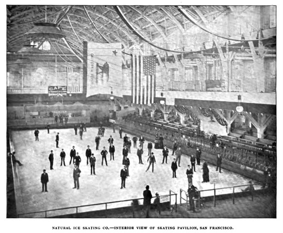 Skating Pavilion, San Francisco 1894