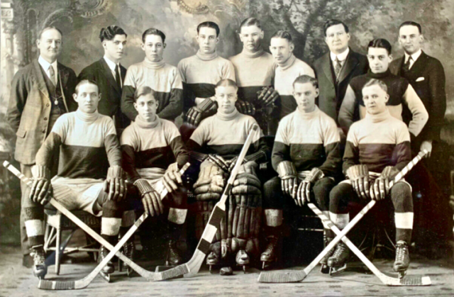 Stratford Junior Hockey Team 1924 Northern Hockey League Junior Champions