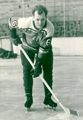 Manfred Buder 1963 East Germany Ice Hockey Player