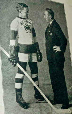 Carl White and Douglas Henderson 1926 Canadian Club of New York Hockey Team