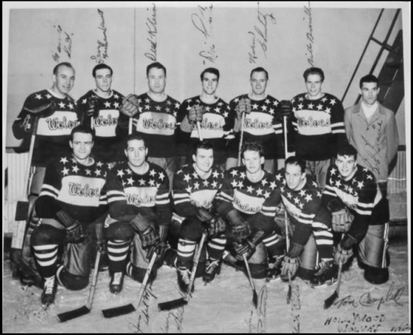 Hollywood Wolves Team Photo 1945