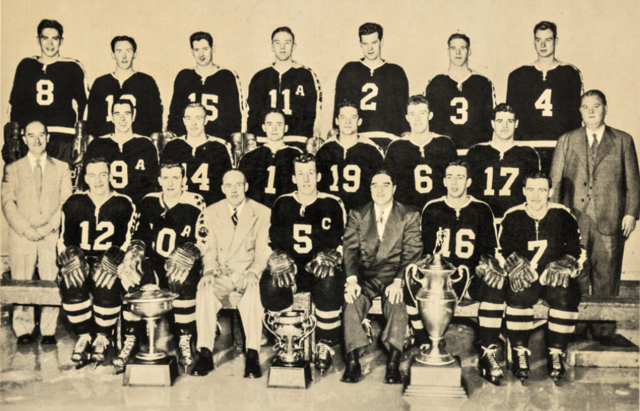 Pittsburgh Hornets 1952 Calder Cup Champions