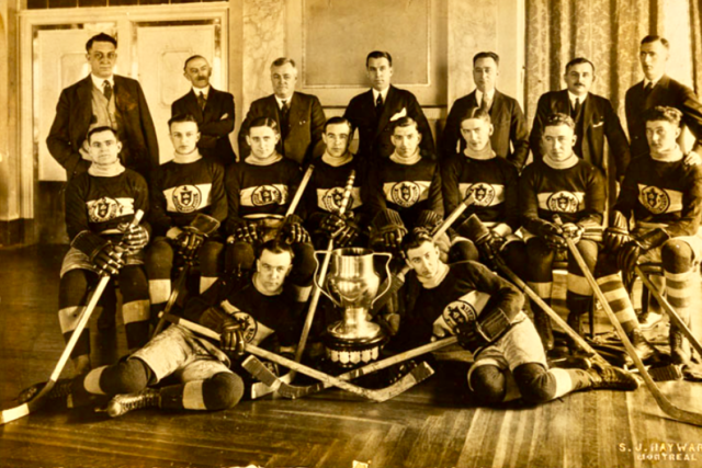 Mount Royal Hotel Hockey Team 1925 Hotel League Champions