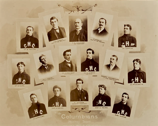 Columbians Hockey Team 1897-98 Ottawa Columbians Hockey