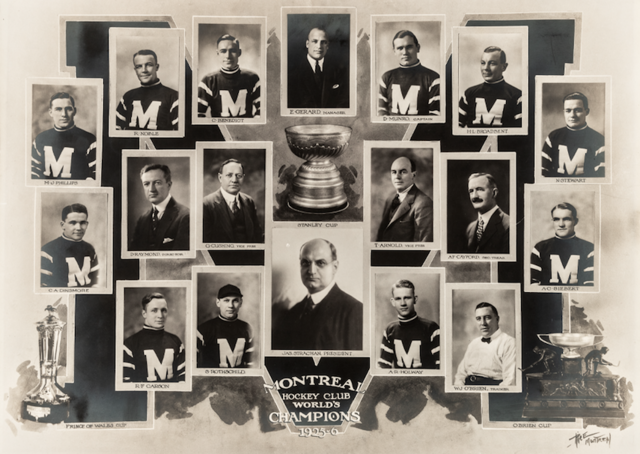 Montreal Maroons 1926 Stanley Cup Champions
