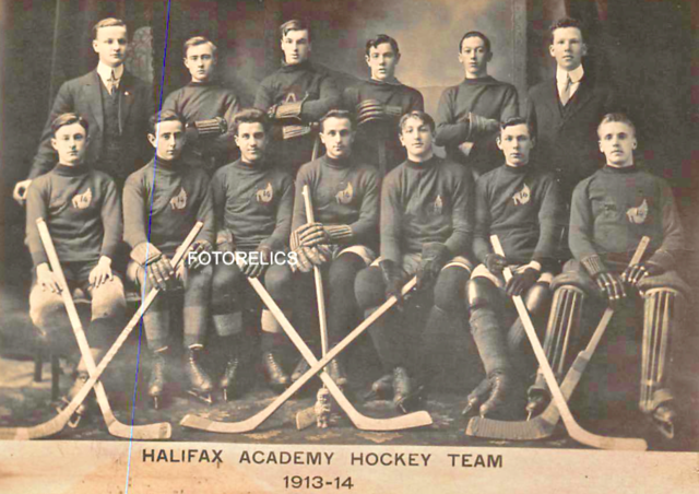Halifax Academy Hockey Team 1913-14