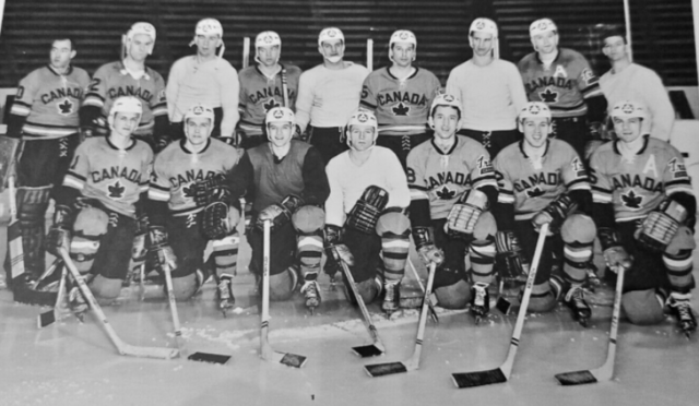 Trail Smoke Eaters 1963 Ice Hockey World Championships Team Canada