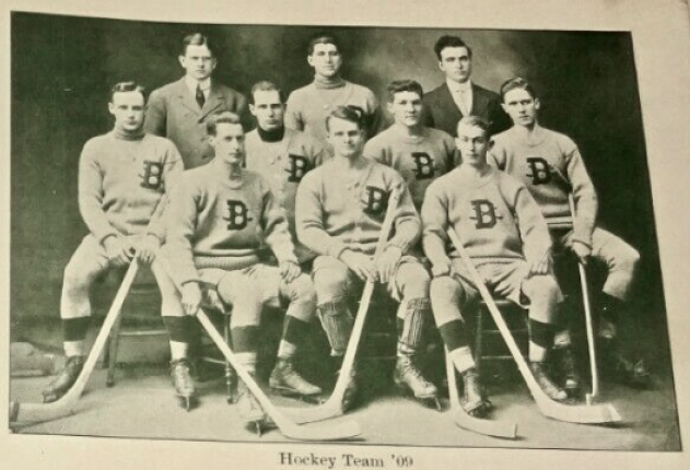 Dartmouth College Mens Ice Hockey Team 1909 Dartmouth Big Green Hockey