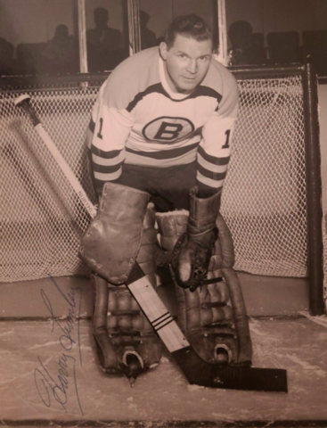 Harry Lumley 1958 Boston Bruins - Harry Lumley Biography