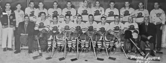 Les Braves de Valleyfield / Valleyfield Braves Team Photo 1950-51