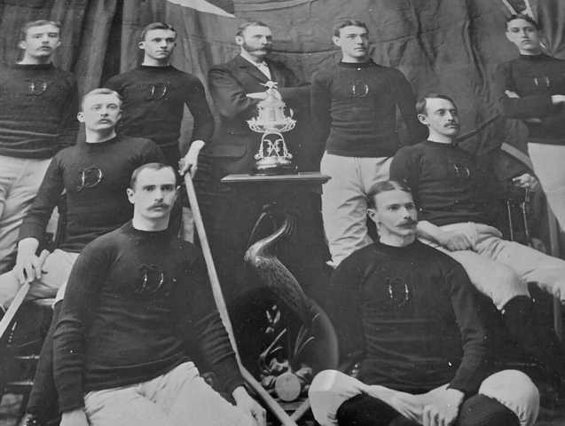 Dominion Bank Hockey Team 1891 Bank League Champions
