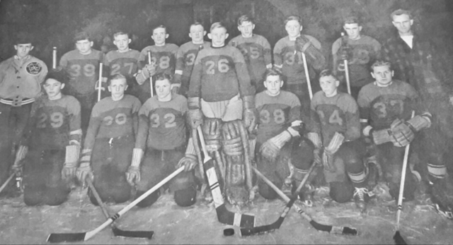 Eagle River Falcons Hockey Team 1946