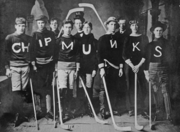 Chipmunks Hockey Team 1905