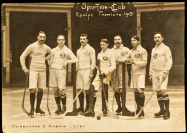 Sporting Club de Lyon Ice Hockey Team 1908
