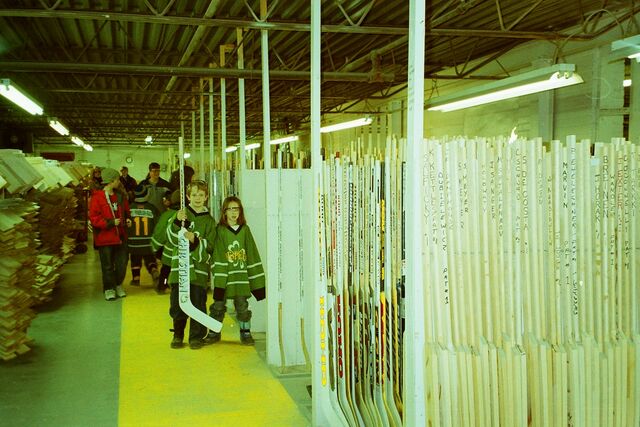Hespeler Hockey Stick Factory 2003