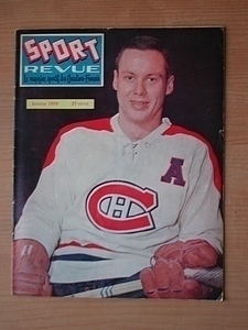 Ice Hockey Mag 1960  French  Sport Review