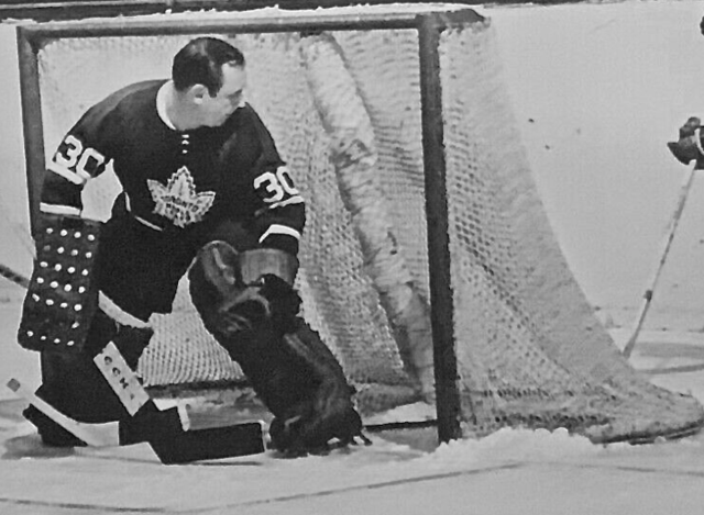 Bruce Gamble 1967 Toronto Maple Leafs