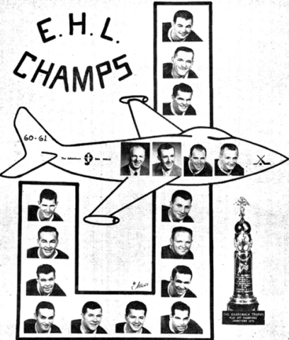 Johnstown Jets 1961 Boardwalk Trophy Winners - Eastern Hockey League Champions