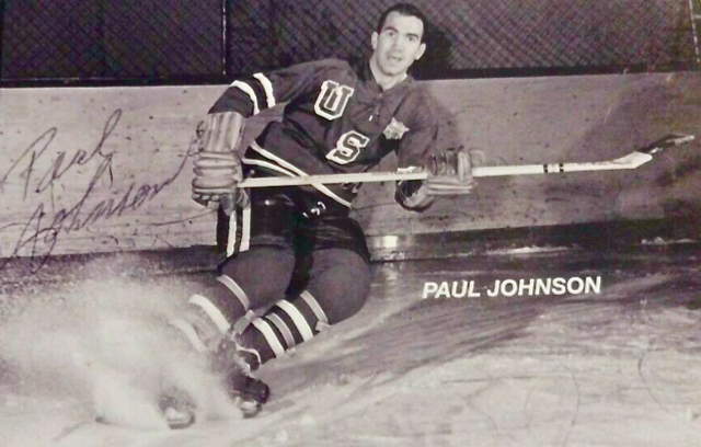 Paul Johnson 1960 Team USA Hockey Squaw Valley Olympics