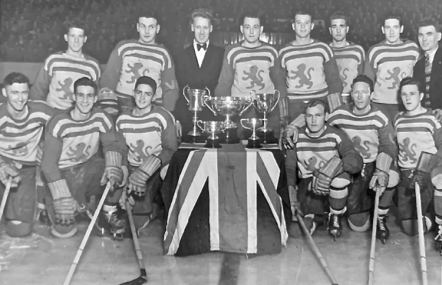 Falkirk Lions 1949 Scottish Cup Champions