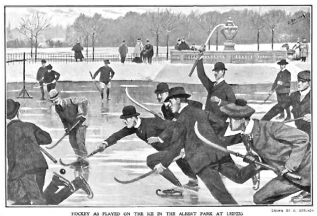 Antique Hockey from Leipzig, Germany 1904 The Sphere