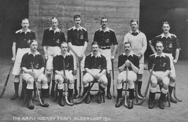 Aldershot Army Hockey Team 1911