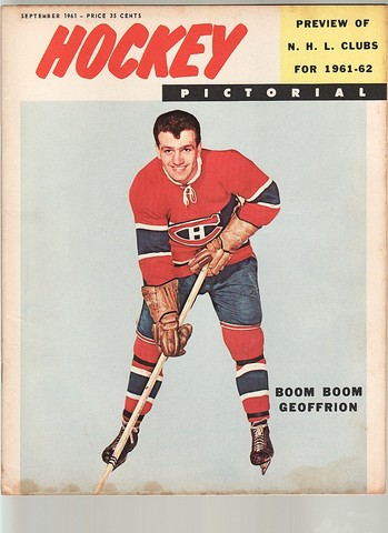 Hockey Pictorial - September 1961