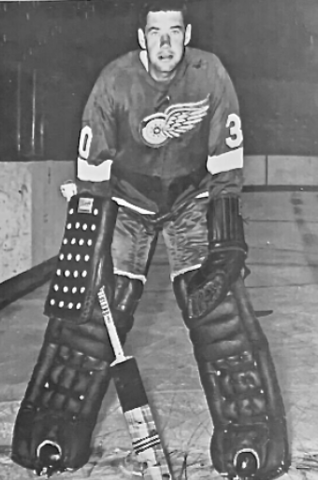 George Gardner 1967 Detroit Red Wings