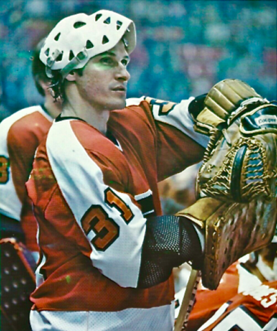 Phil Myre 1979 Philadelphia Flyers - NHL Record Undefeated Streak of 35 Games