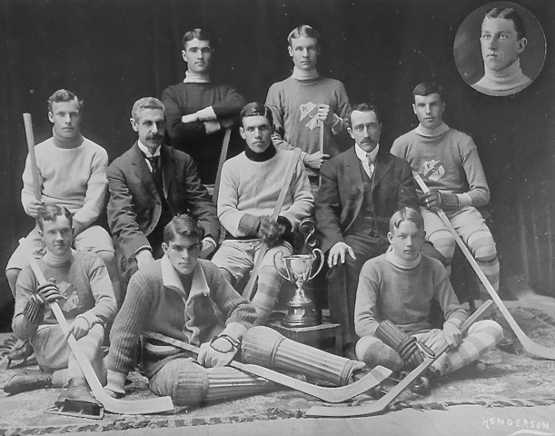 Kitchener Collegiate Institute Hockey Team 1909 C.I.H.U. Junior Champions