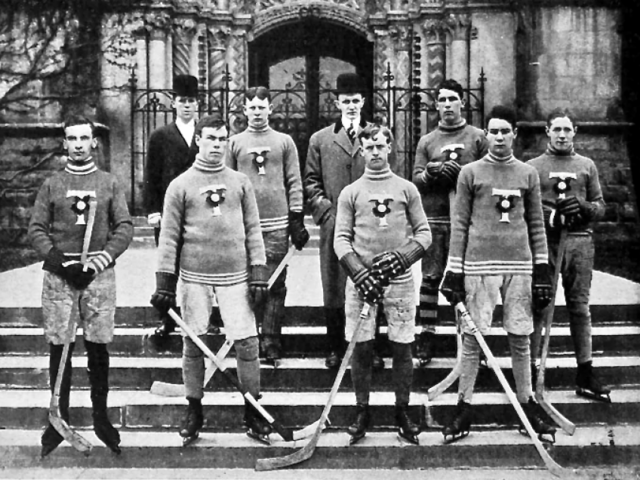 University of Toronto Hockey Team II 1909-10 Intermediate Intercollegiate Champs
