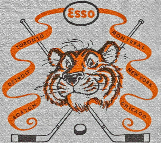 Esso Tiger 1965 NHL Original Six