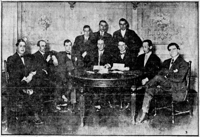 National Hockey Association (NHA) meeting 1909