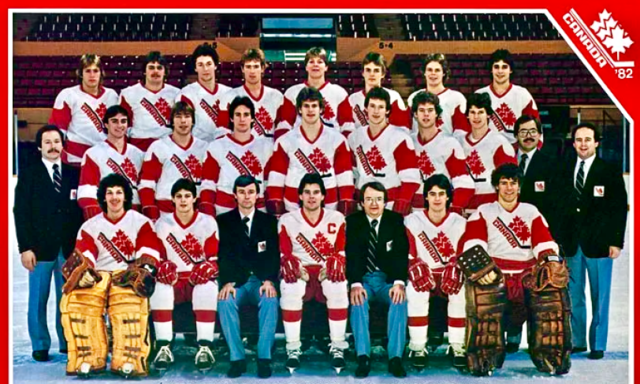 Canadian National Junior Team 1982 World Junior Ice Hockey Champions