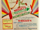 Antique Wrigley's Chewing Gum Ad 1932 Hockey Chewing Gum