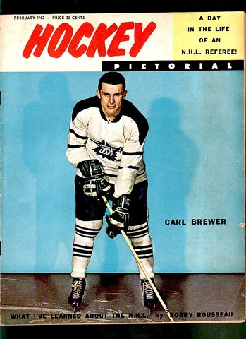 Hockey Pictorial Mag 1962 February