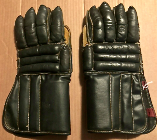 Vintage Hockey Gloves 1940s Antique Hockey Gloves