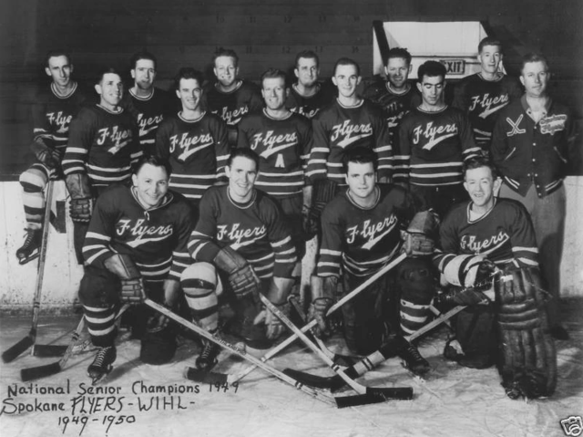 Spokane Flyers 1950 United States National Senior Hockey Champions