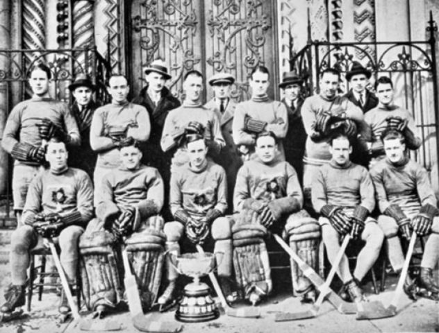 University of Toronto Intercollegiate Hockey Team 1924 Intercollegiate Champions