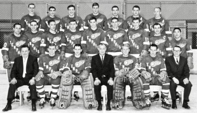 Memphis Wings 1967 Central Professional Hockey League