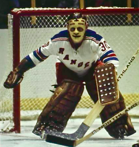 Gilles Villemure New York Rangers Goalie
