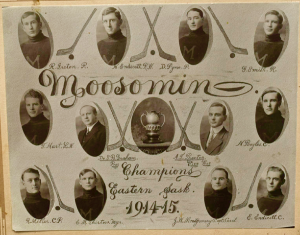 Moosomin Hockey Club 1914-15 Eastern Saskatchewan Champions