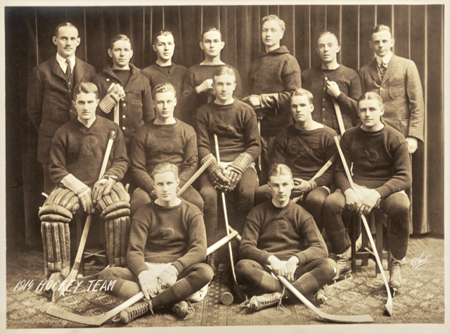 Princeton Tigers Hockey Team 1914 Princeton University Hockey Team