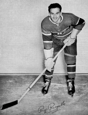 Rip Riopelle 1948 Montreal Canadiens