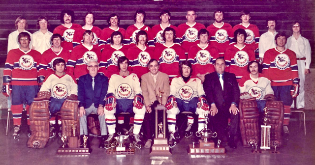 Saint John Mooseheads 1973 Hardy Cup Champions W. G. Hardy Trophy