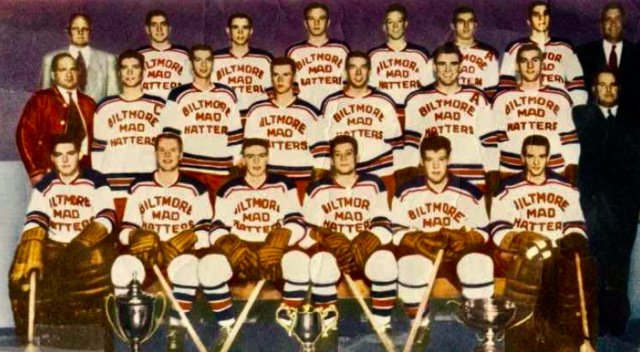 Memorial Cup Champions 1952 Guelph Biltmore Mad Hatters