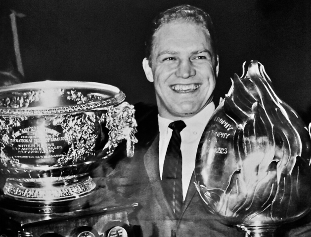 Bobby Hull - Art Ross Trophy Winner 1966 Hart Memorial Trophy Winner