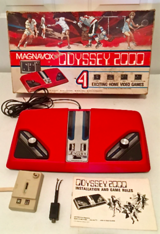 Magnavox Odyssey 2000 Video Game Console 1977