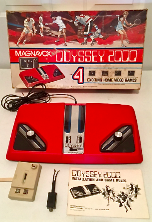 Magnavox Odyssey 2000 Video Game Console 1977 Hockeygods